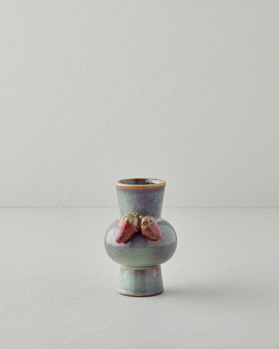 Summer Fruit Vazo 17x16x16 cm Pembe