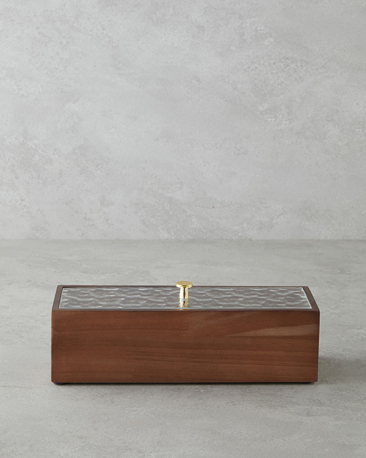 Kavita Takı Kutusu 26,5x8,5x9,5 cm Koyu Kahverengi