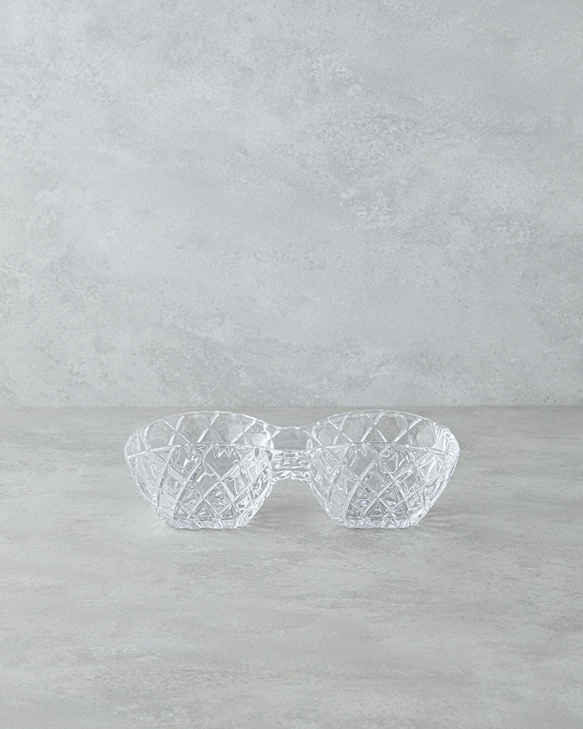 Crux Cam Sunumluk 25,5x13x7 Cm Şeffaf