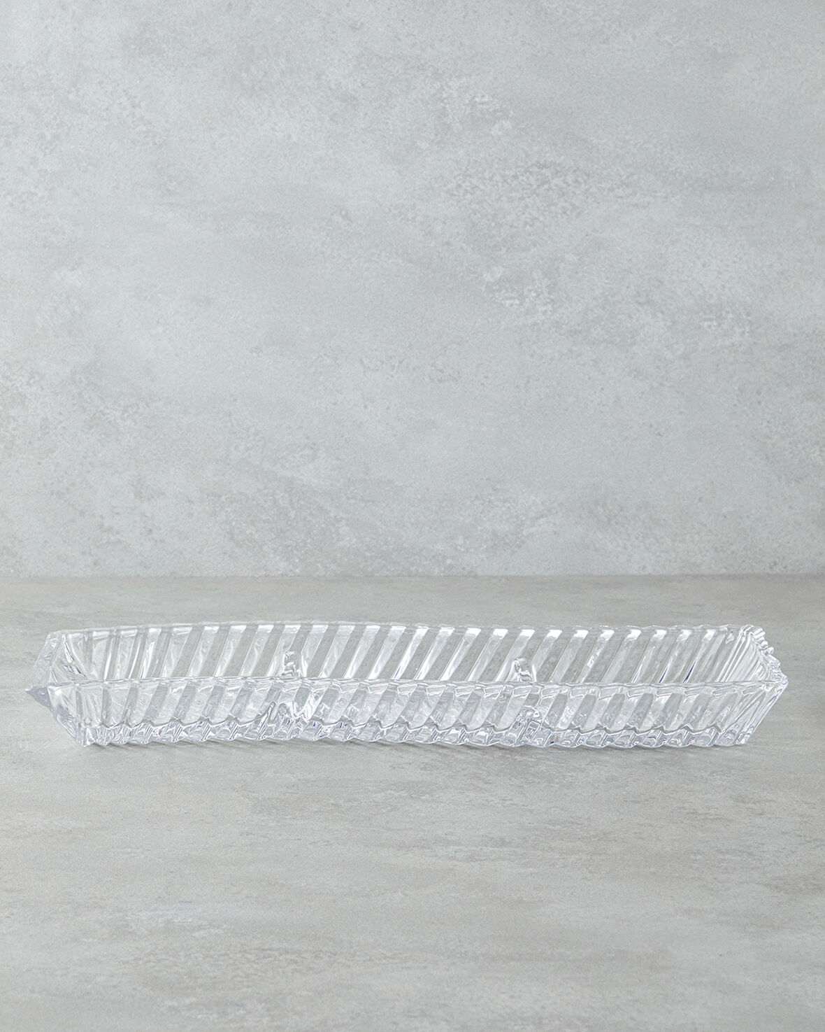 Aura Cam Sunumluk 40x14x4 Cm Şeffaf