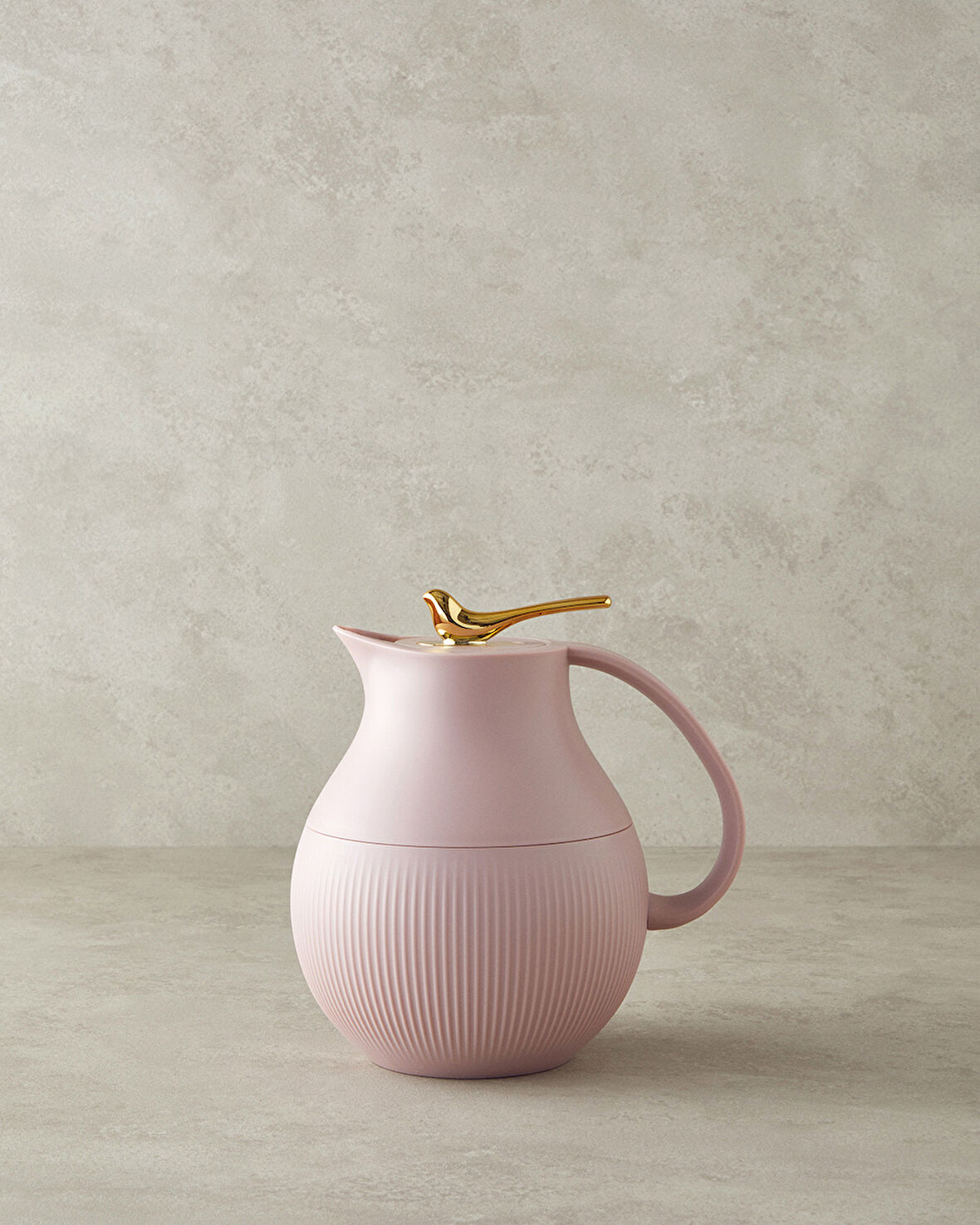 Good Mood Sparrow Cam Plastik Termos 0,95 L Pembe