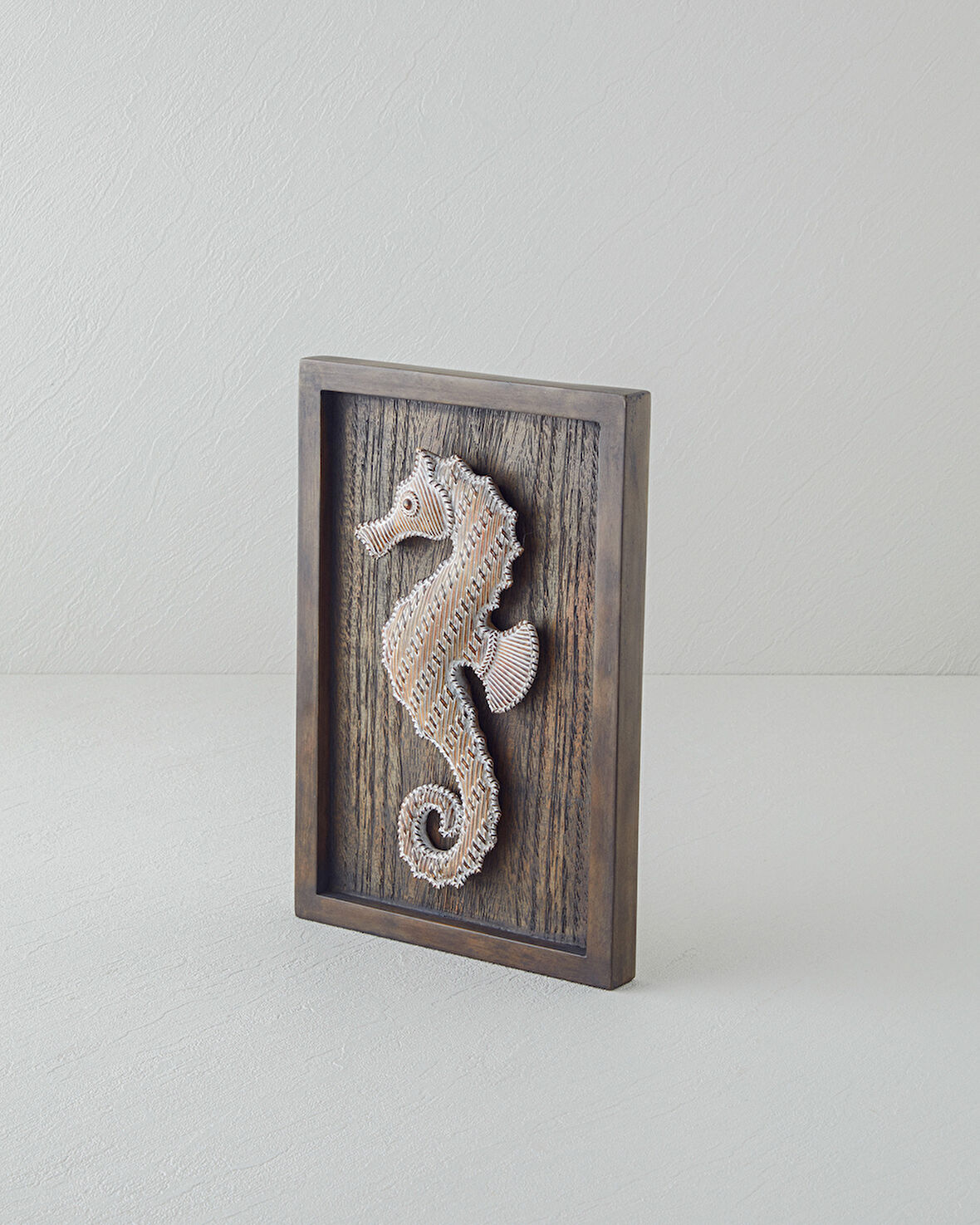 Sea Duvar Aksesuarı 30x20x3 cm Kahve