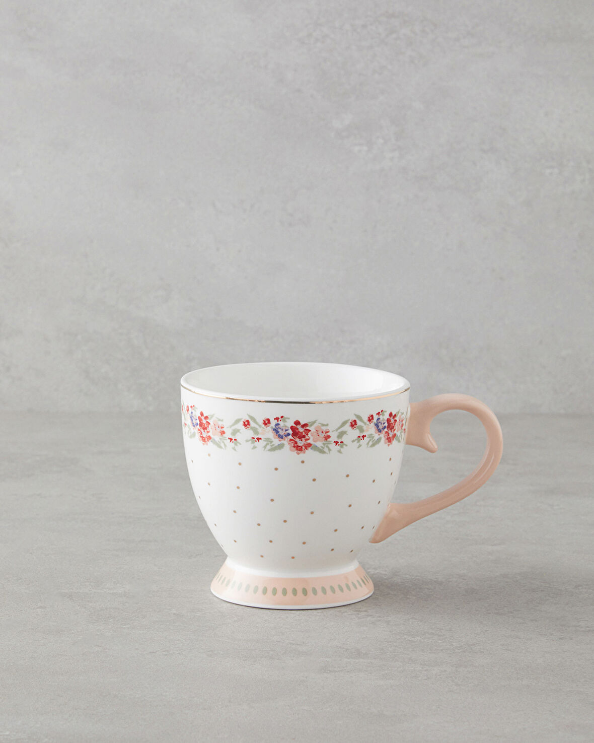 Vespera New Bone China Kupa 460 ml Renkli