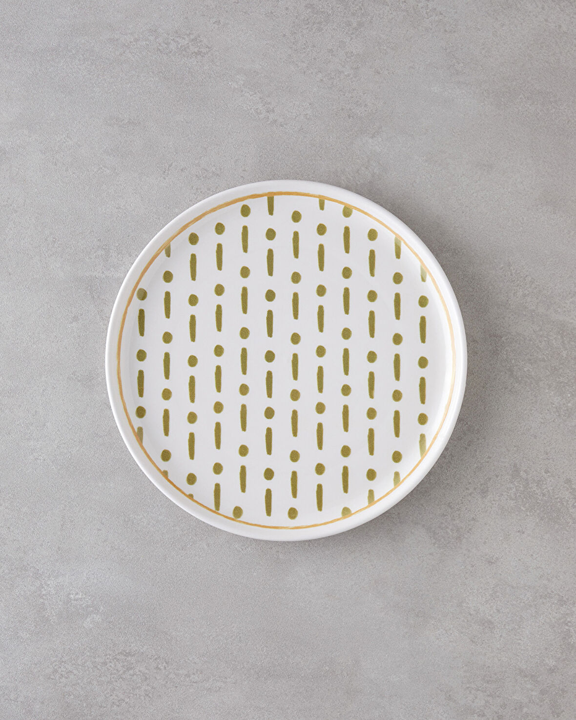 Fusion Seramik Servis Tabağı 26 cm Yeşil