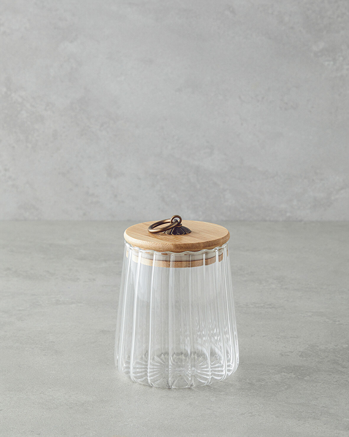 Bohem Line Cam Kavanoz 600 ml Şeffaf