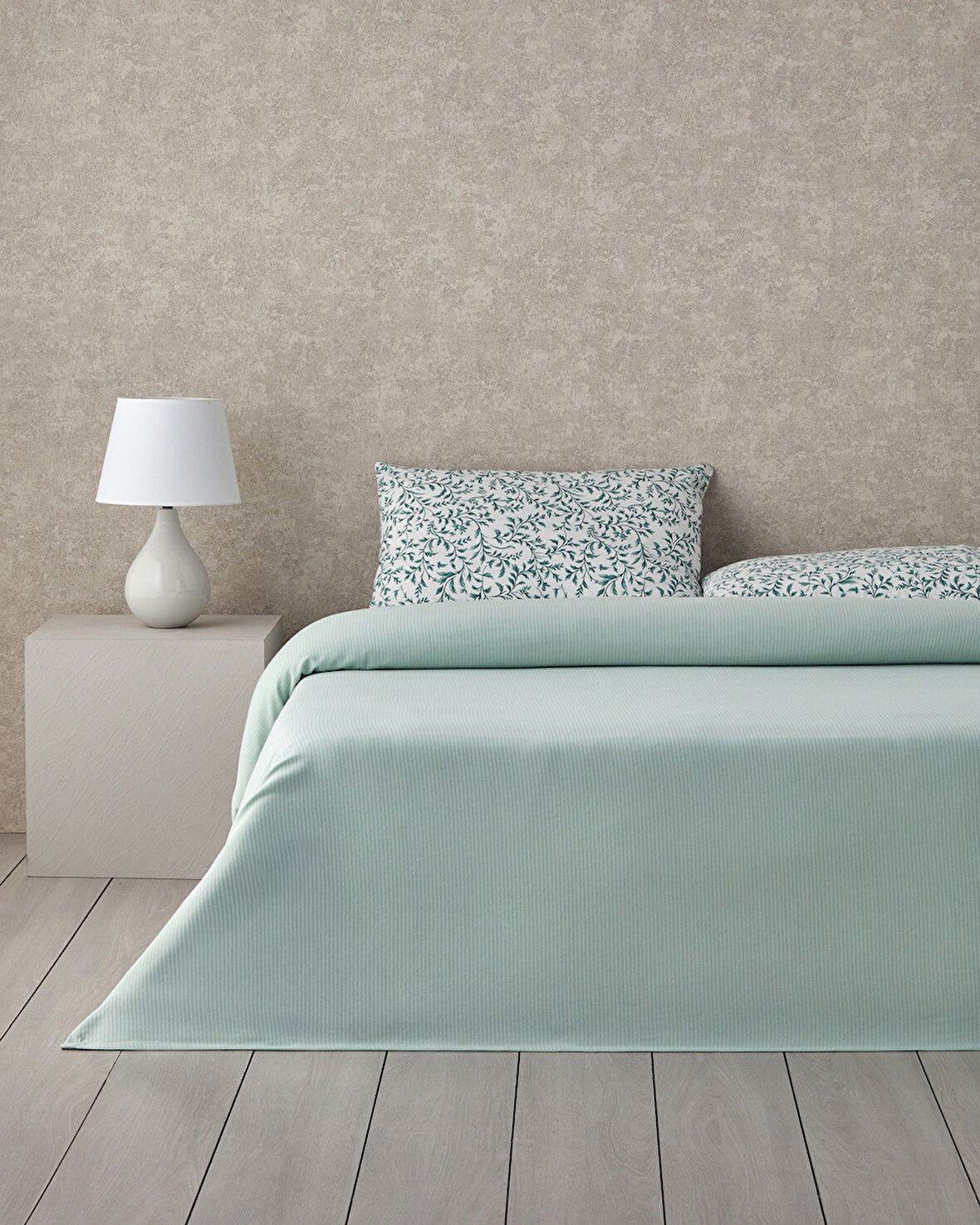 Pretty ivy Soft Tek Kişilik Pike Takımı 150x220 cm Açık Yeşil
