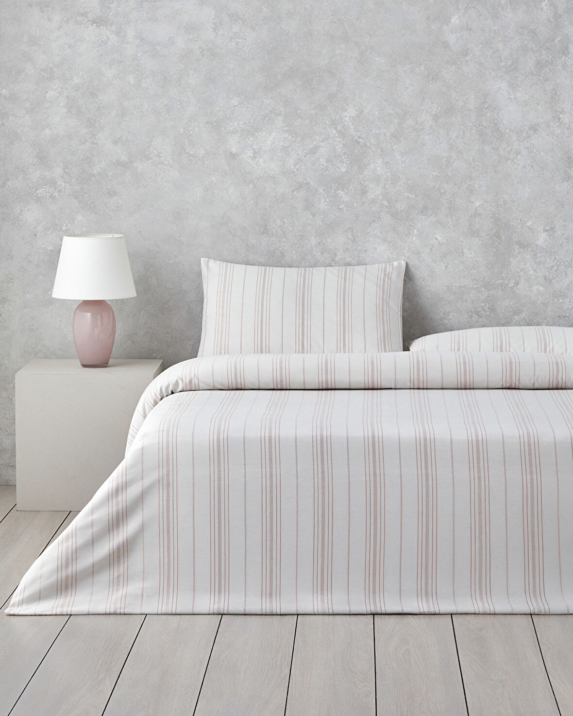 Crystal Vibe İpliği Boyalı Çift Kişilik Nevresim Takımı 200x220 cm Pembe
