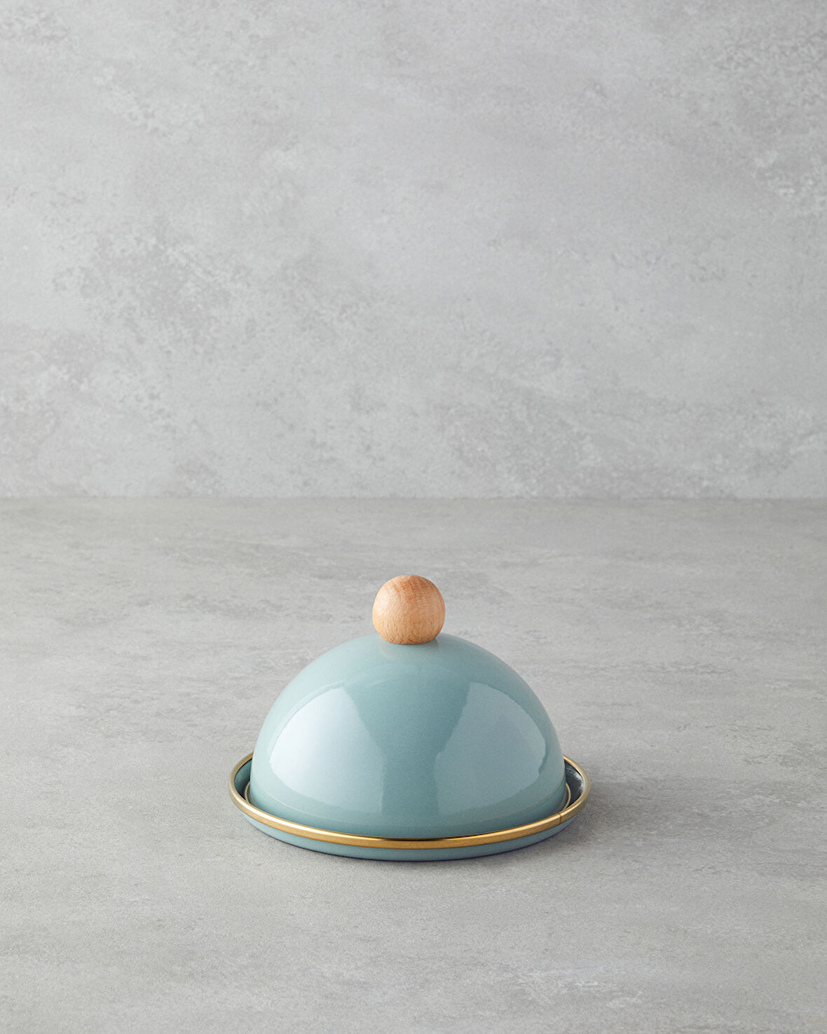 Petite Emaye Kapaklı Sunumluk 14 cm Yeşil