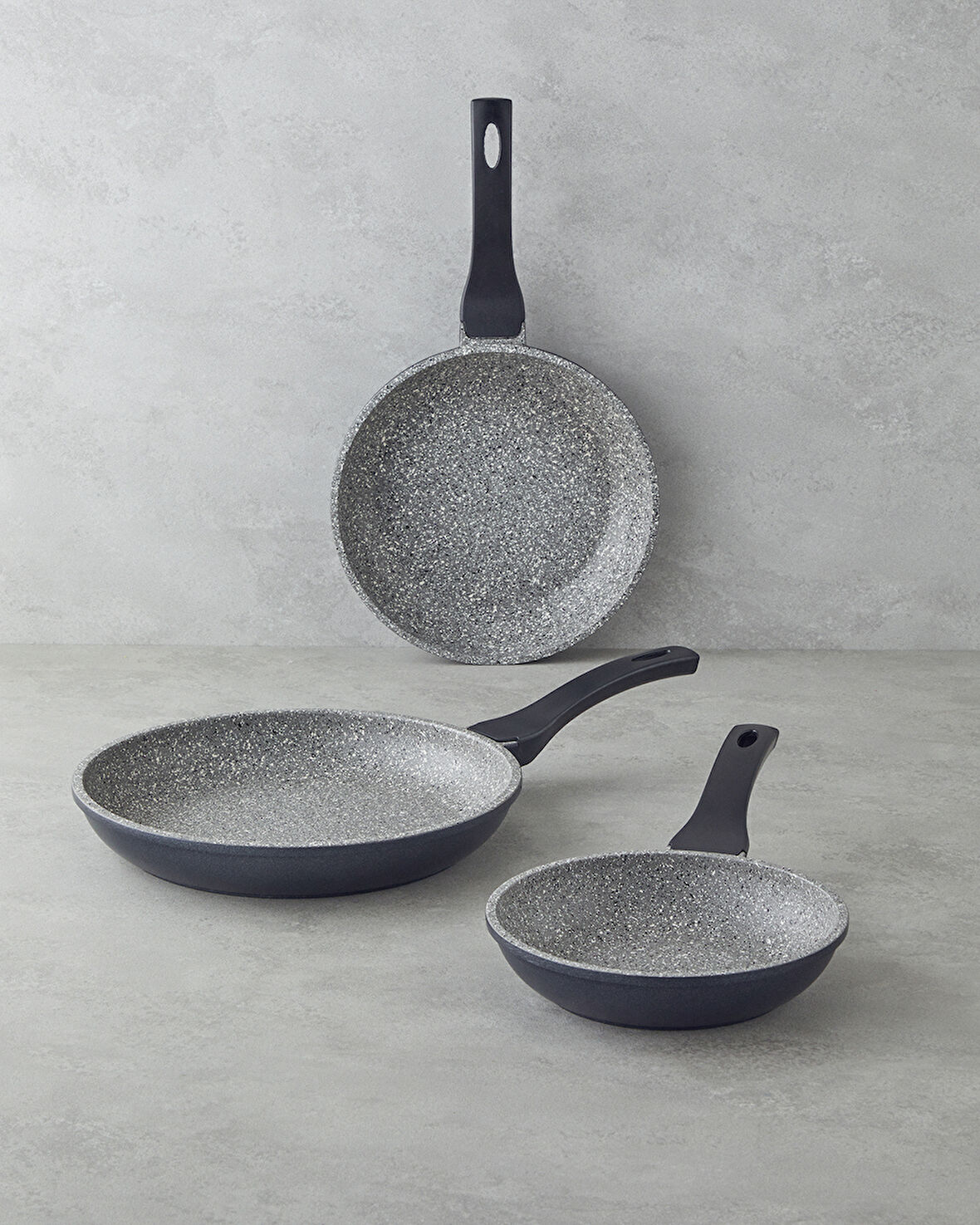Costa Nuovo Premium 3'lü Tava Seti 20-24-28 cm Gri