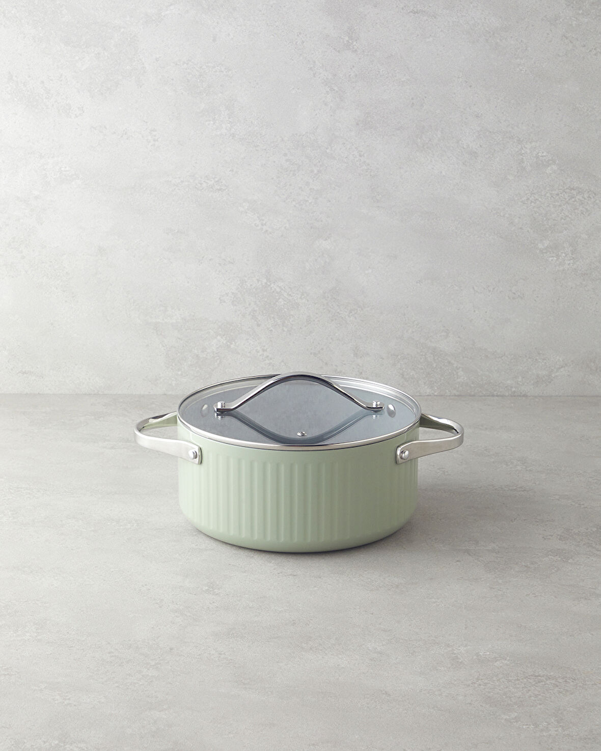 Berlin Fusion Pro Derin Tencere 24 cm Yeşil