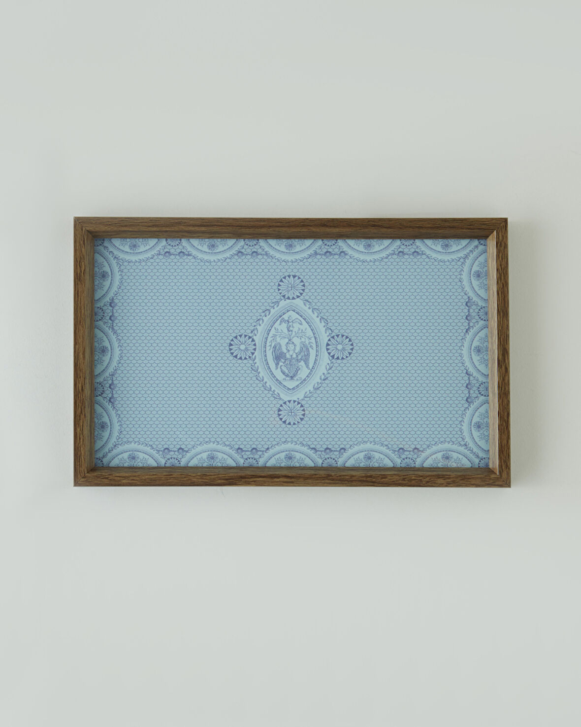 Luna Dekoratif Tepsi 16x26 cm Mavi