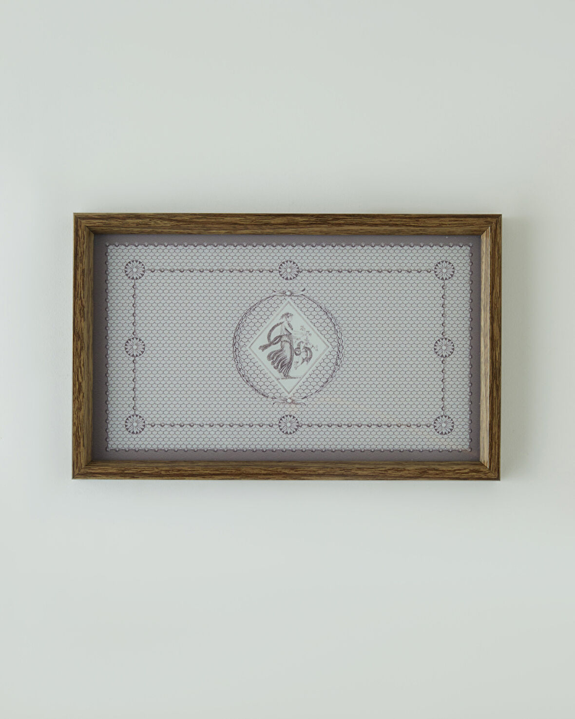 Vesta Dekoratif Tepsi 16x26 cm Bej