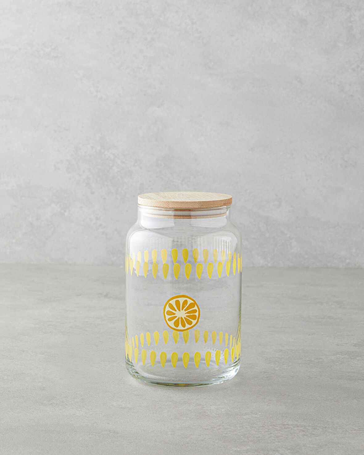 Lemon Cam Kavanoz 970 ml Şeffaf
