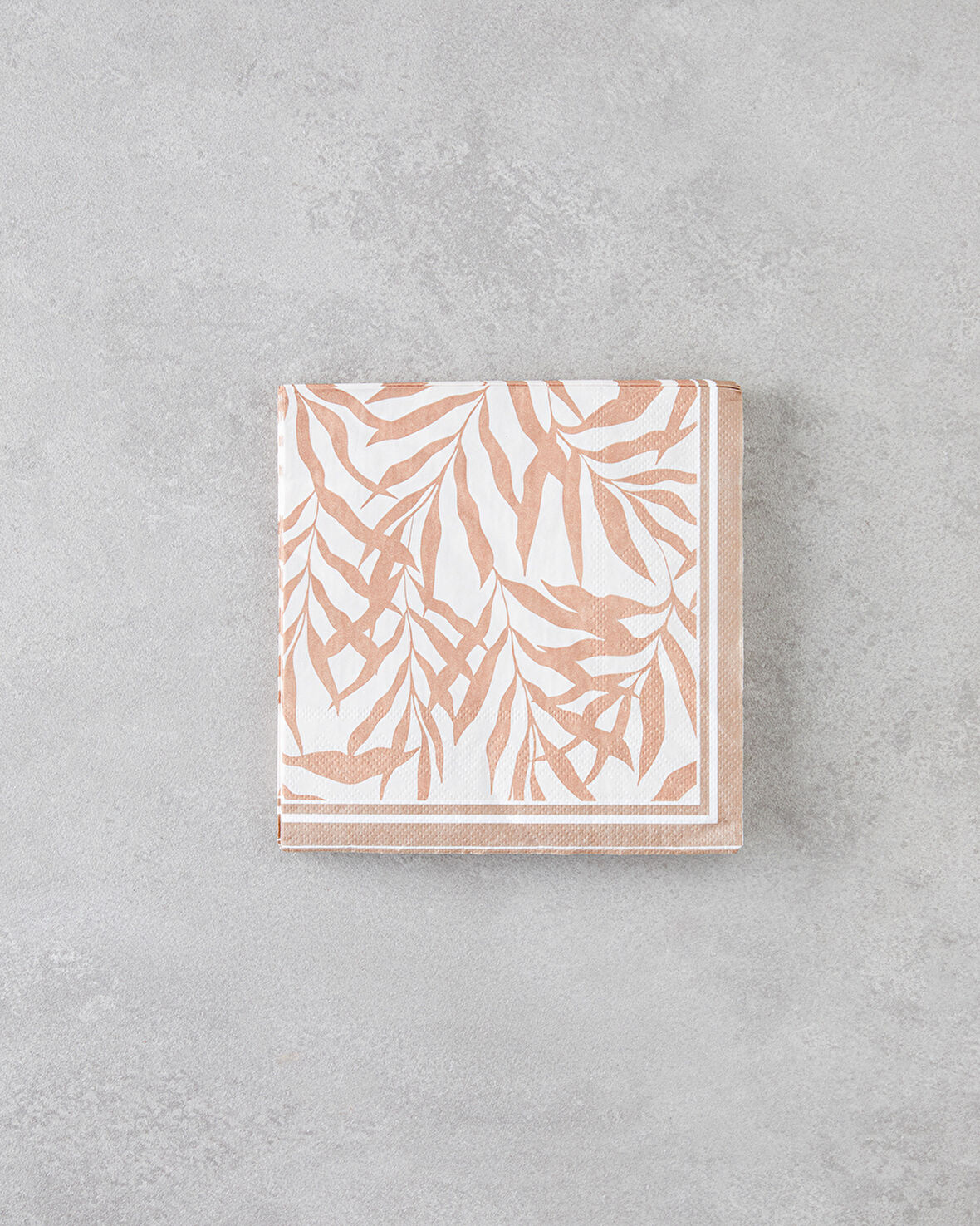 Nutmeg Kağıt 20'li Kağıt Peçete 33x33 cm Kahverengi