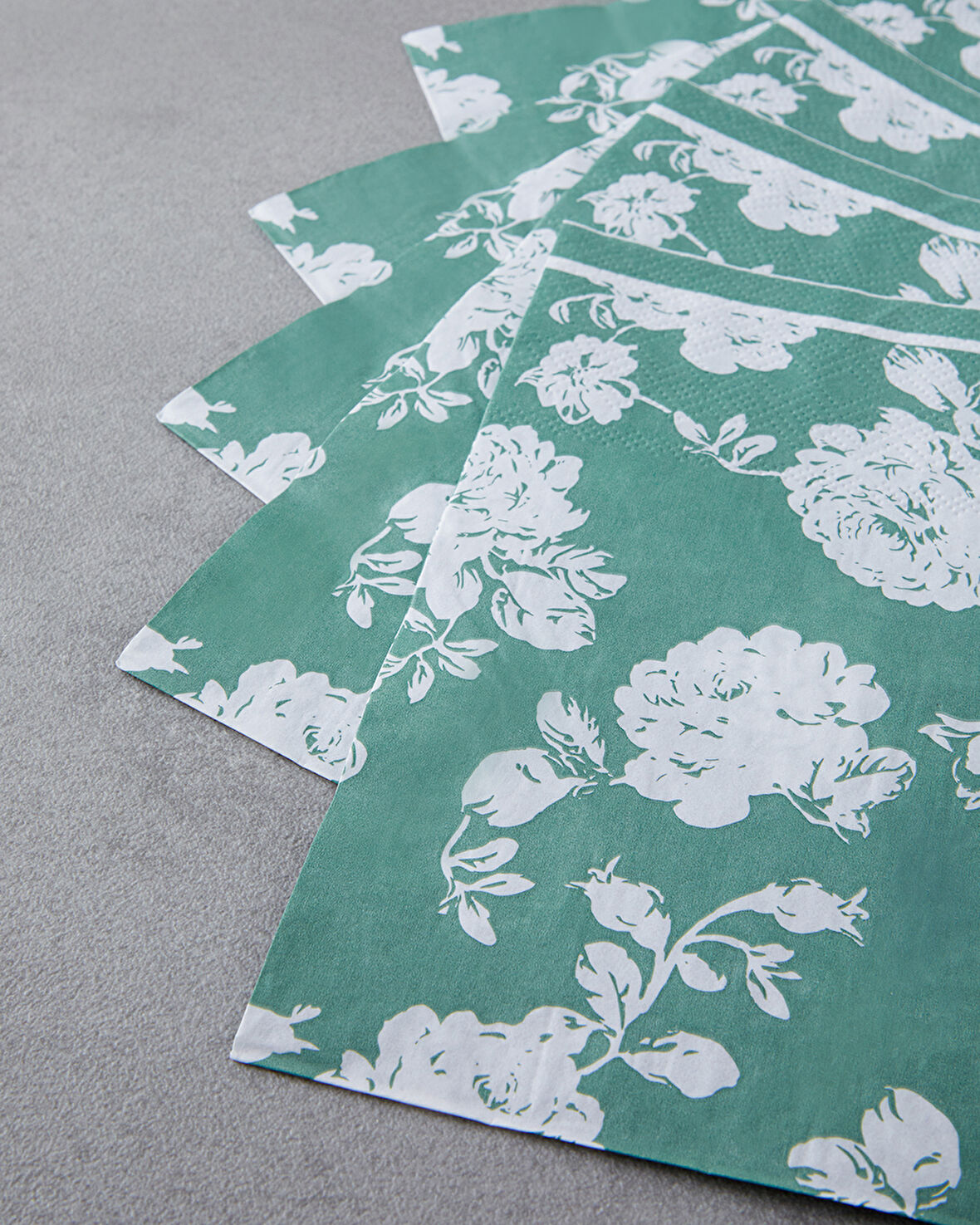 Florella Kağıt 20'li Kağıt Peçete 33x33 cm Yeşil