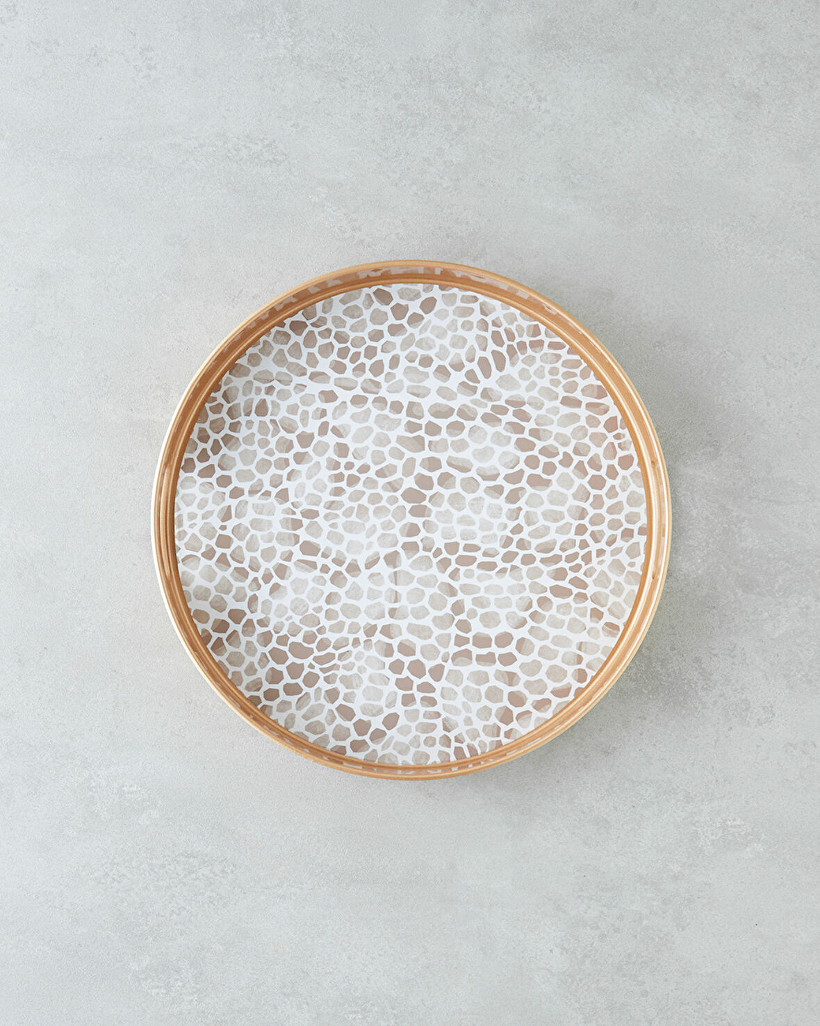 Lapidem PP Tepsi 33 cm Gold