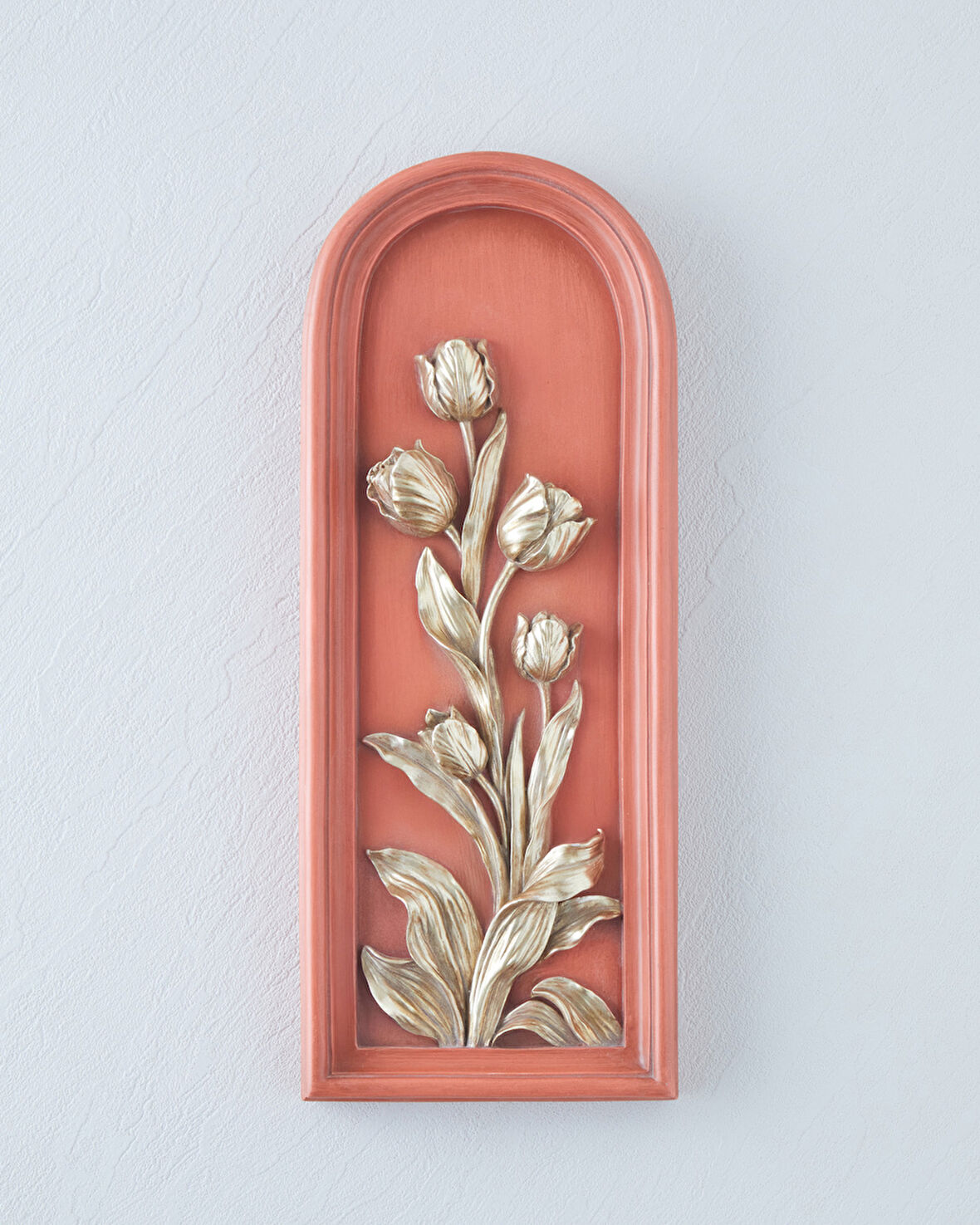 Flowery Duvar Aksesuarı 13,5x3,5x34,5 cm Turuncu