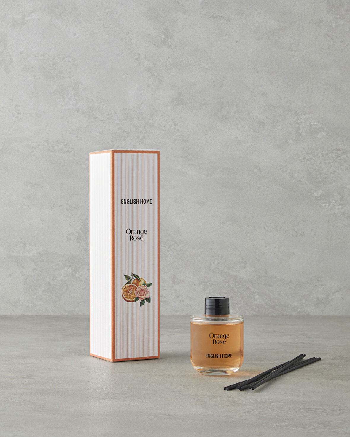 Orange Rose Çubuklu Oda Kokusu 95 ml Şeffaf