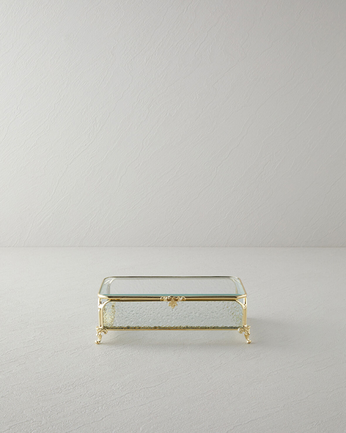 Rina Dekoratif Kutu 18x12x6 cm Gold
