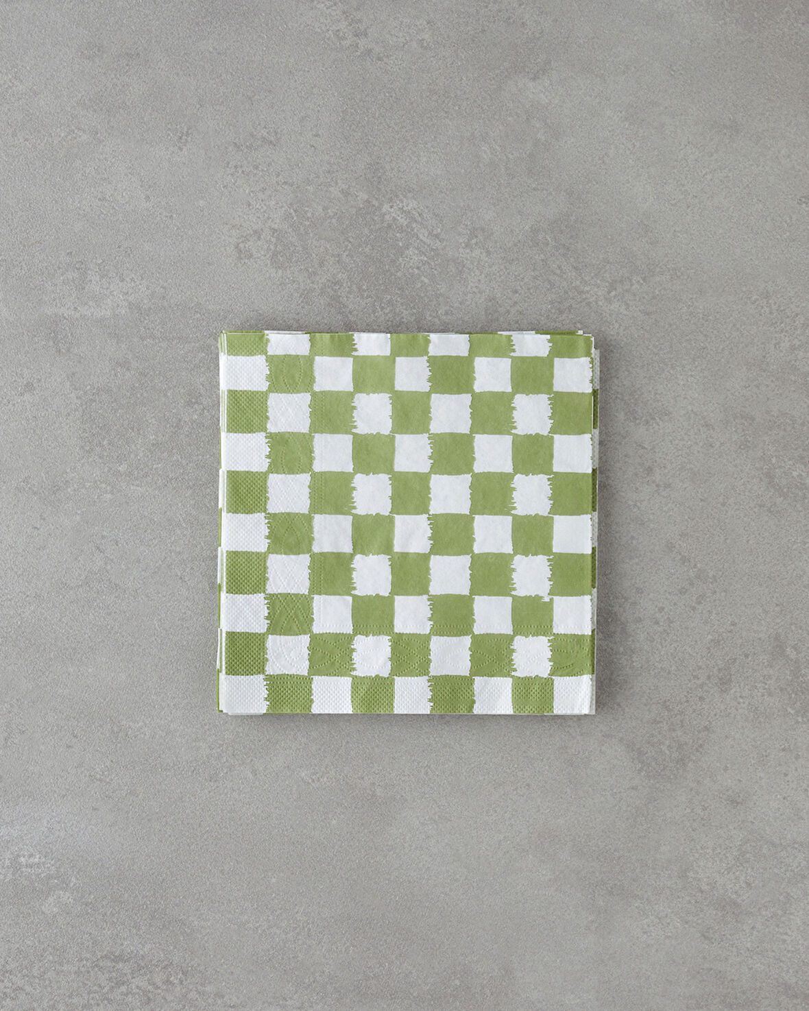 Squarify Green Kağıt 20'li Kağıt Peçete 33x33 cm Yeşil