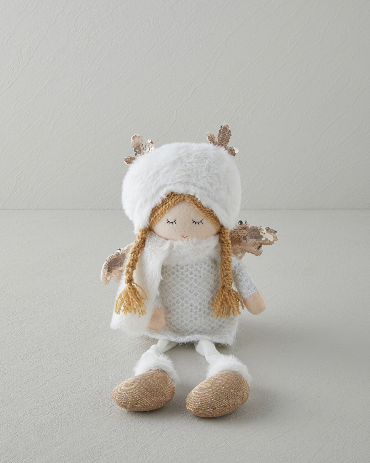 Angel Dekoratif Obje 46 cm Beyaz