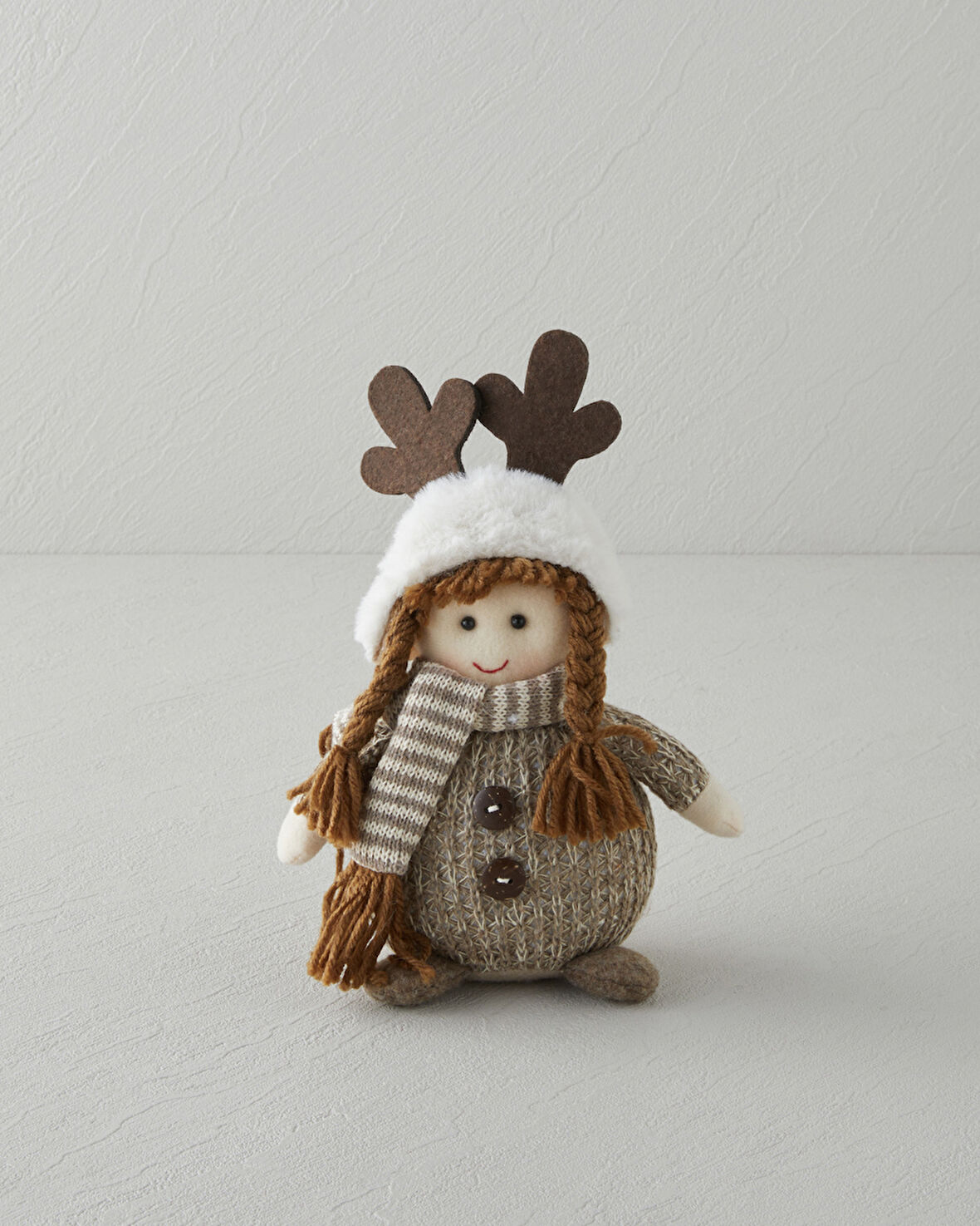 Angel Dekoratif Obje 15 cm Kahve