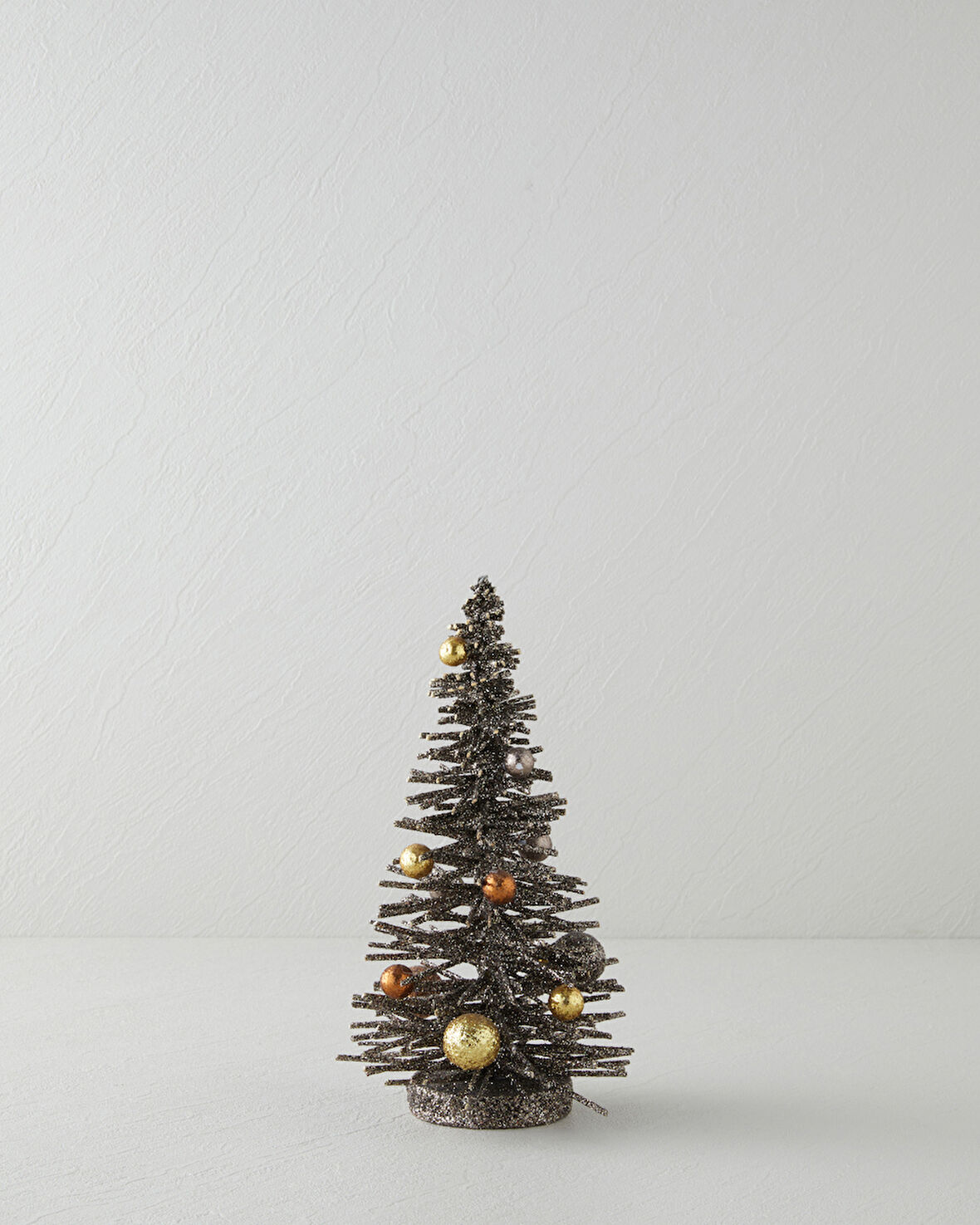 Yılbaşı Ağacı Dekoratif Obje 25 cm Koyu Kahverengi