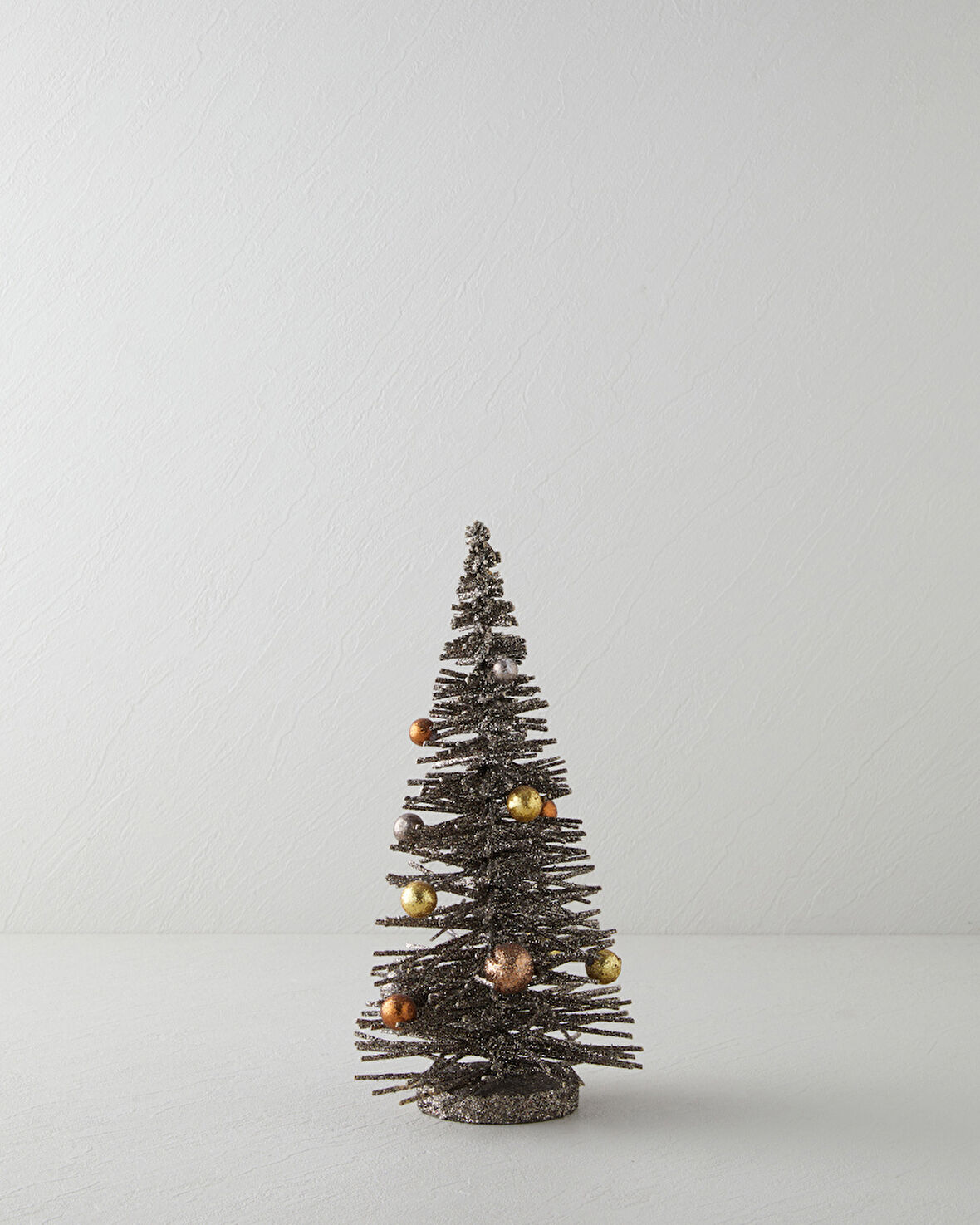 Christmas Tree Dekoratif Obje 30 cm Koyu Kahverengi