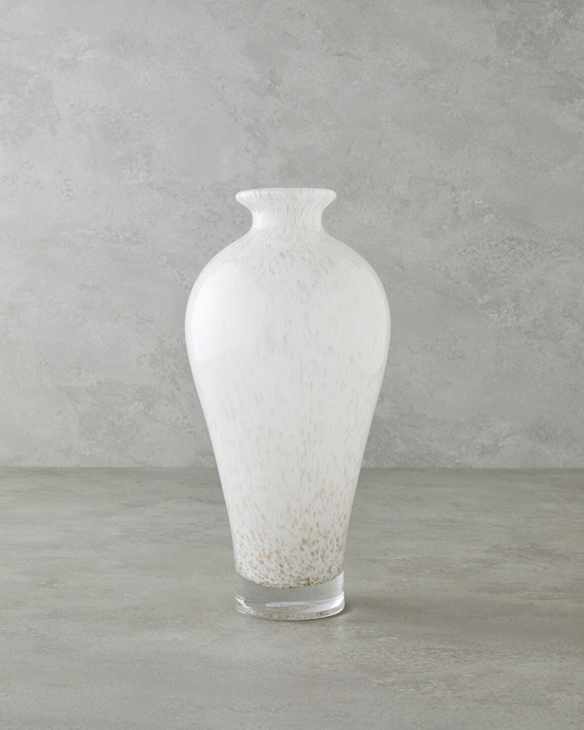 Elegante Cam Vazo 29 cm Beyaz