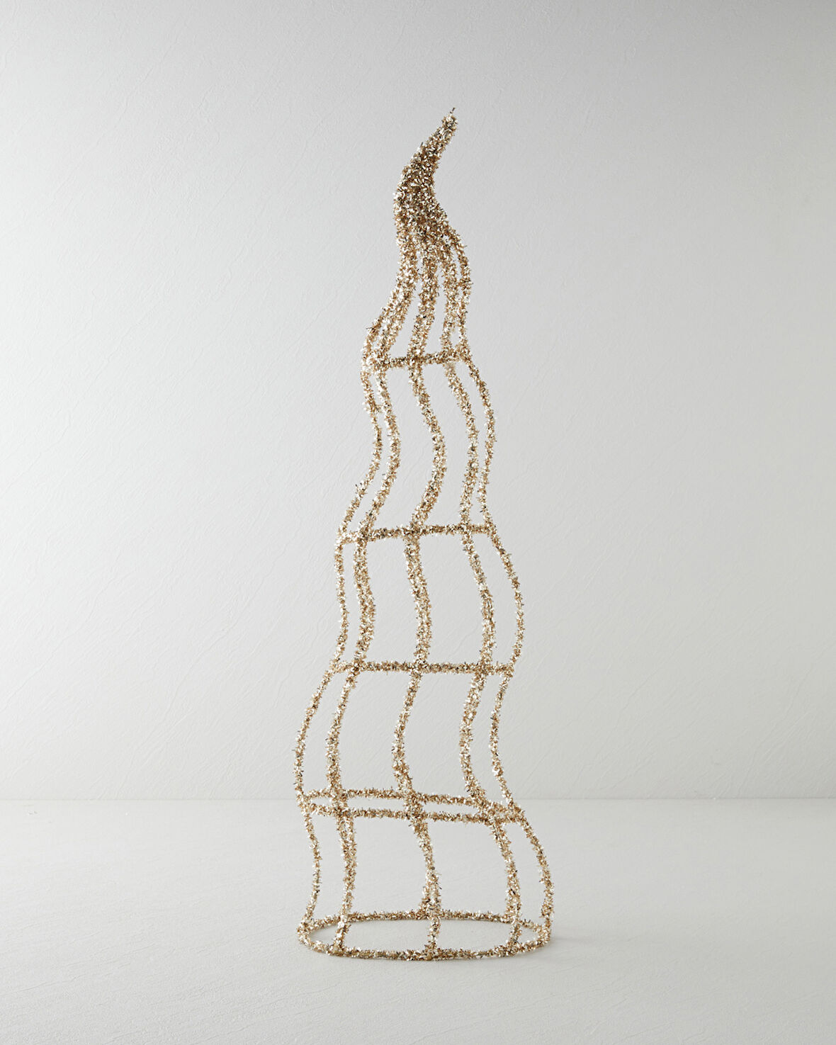 Koral Dekoratif Obje 67 cm Gold