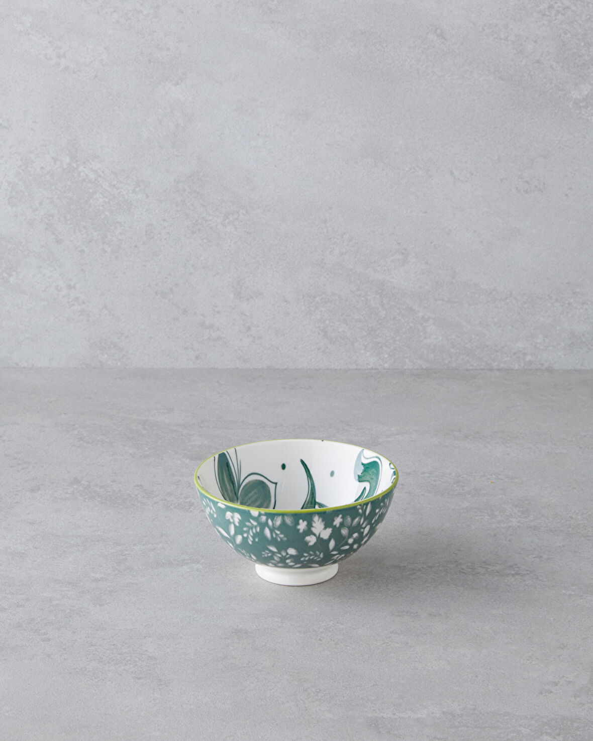 Plantopia Porselen Çerezlik 11 cm Yeşil