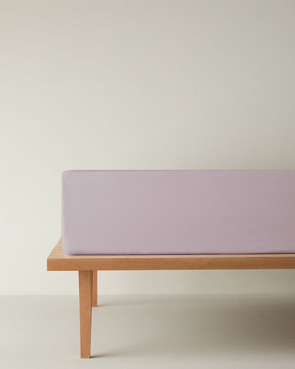 Novella Premium Soft Cotton Tek Kişilik Lastikli Çarşaf 100x200 cm Lila