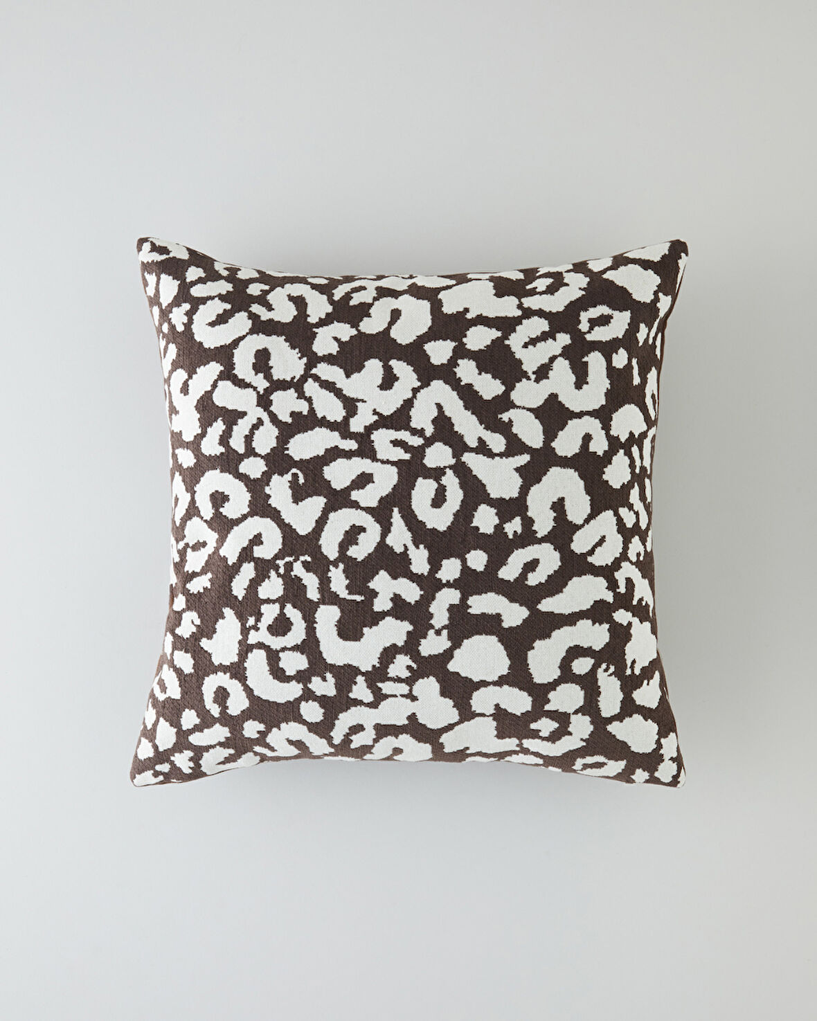 Leopura Dekoratif Kırlent 45x45 cm Kahve