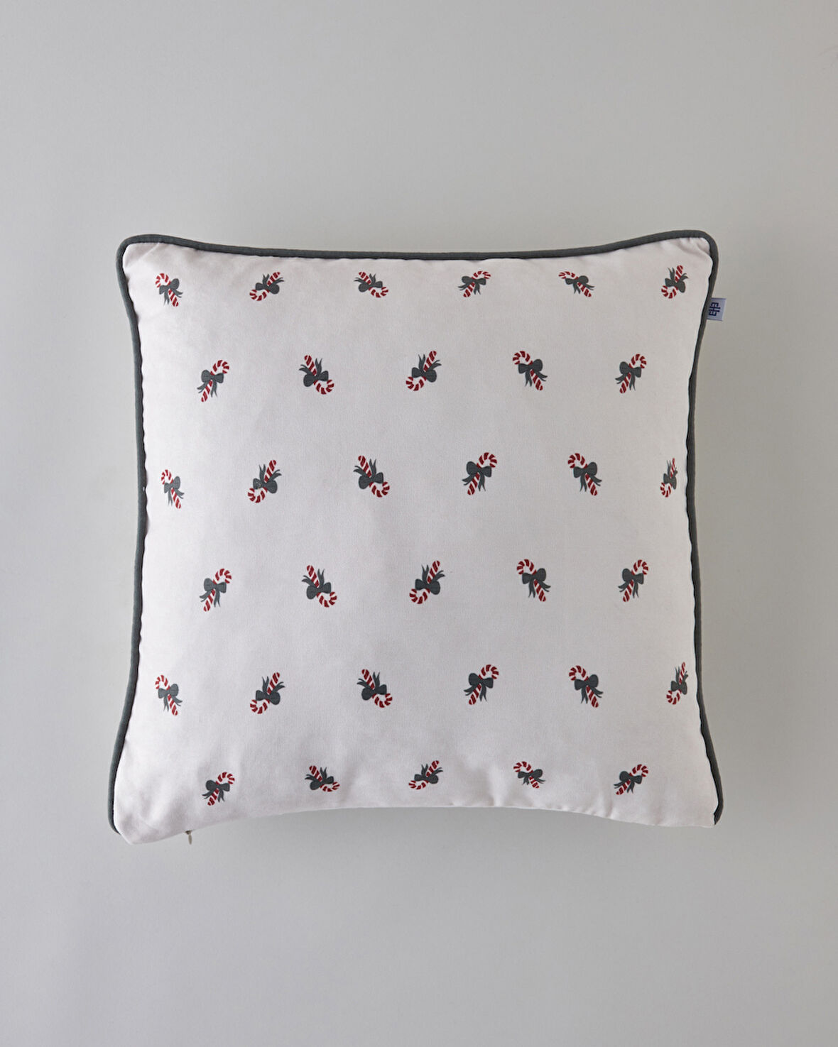 Noelia Kırlent Kılıfı 45x45 cm Kırmızı