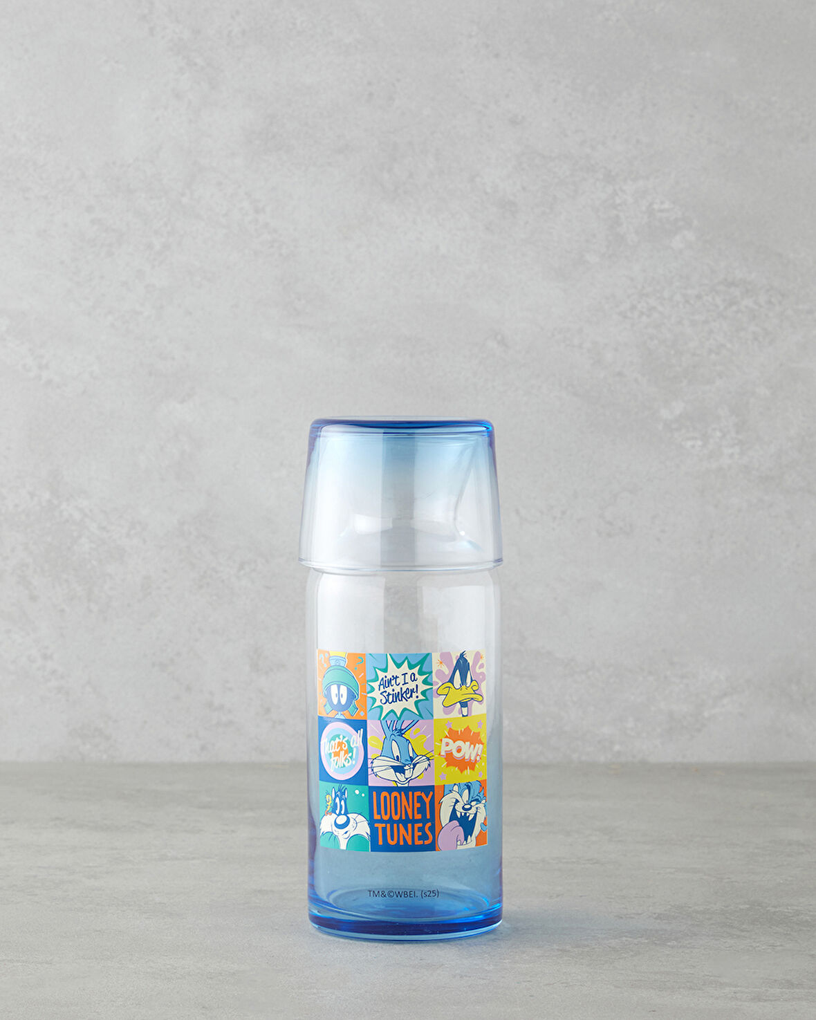 Looney Tunes Cam Lisanslı Başucu Sürahi 700 Ml + 220 Ml Renkli