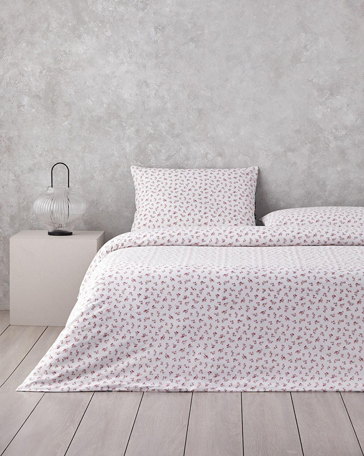 Wildflower Dream Pamuklu Çift Kişilik Nevresim Seti 200x220 cm Pembe