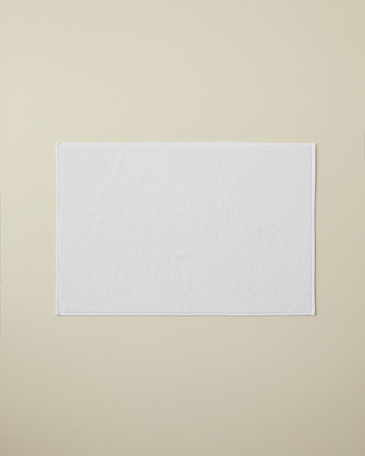 Sandy Stripe Pamuk Ayak Havlusu 50x70 cm Beyaz