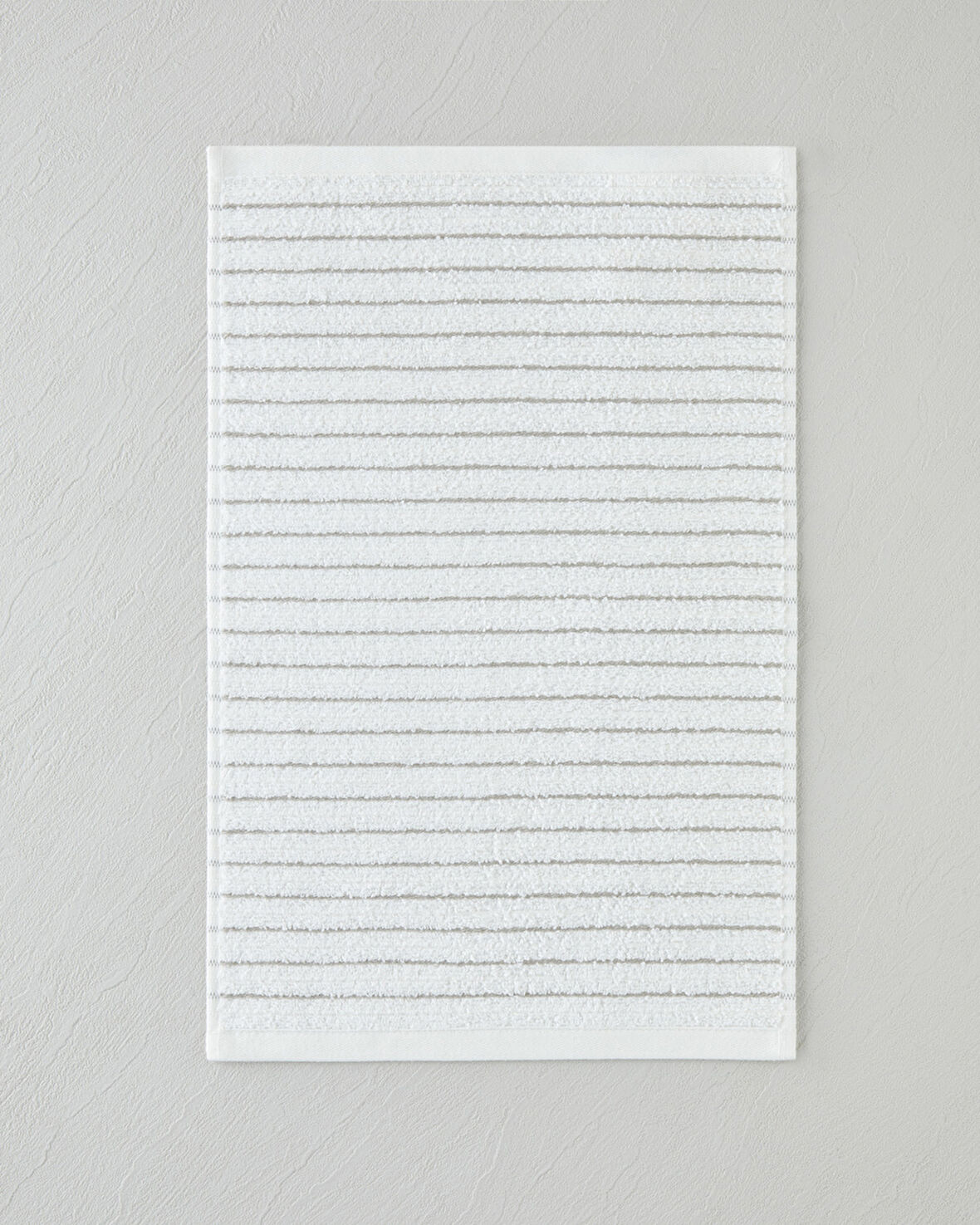 Soft Stripe Pamuk El Havlusu 30x45 cm Fildişi