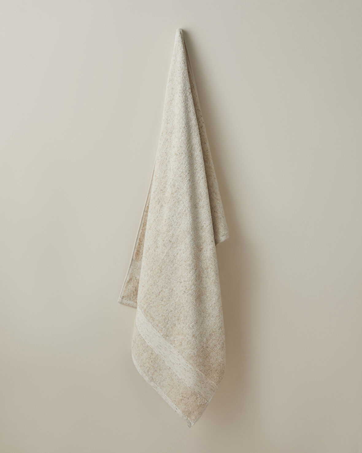 Melange Pamuk Banyo Havlusu 80x150 cm Bej Melanj