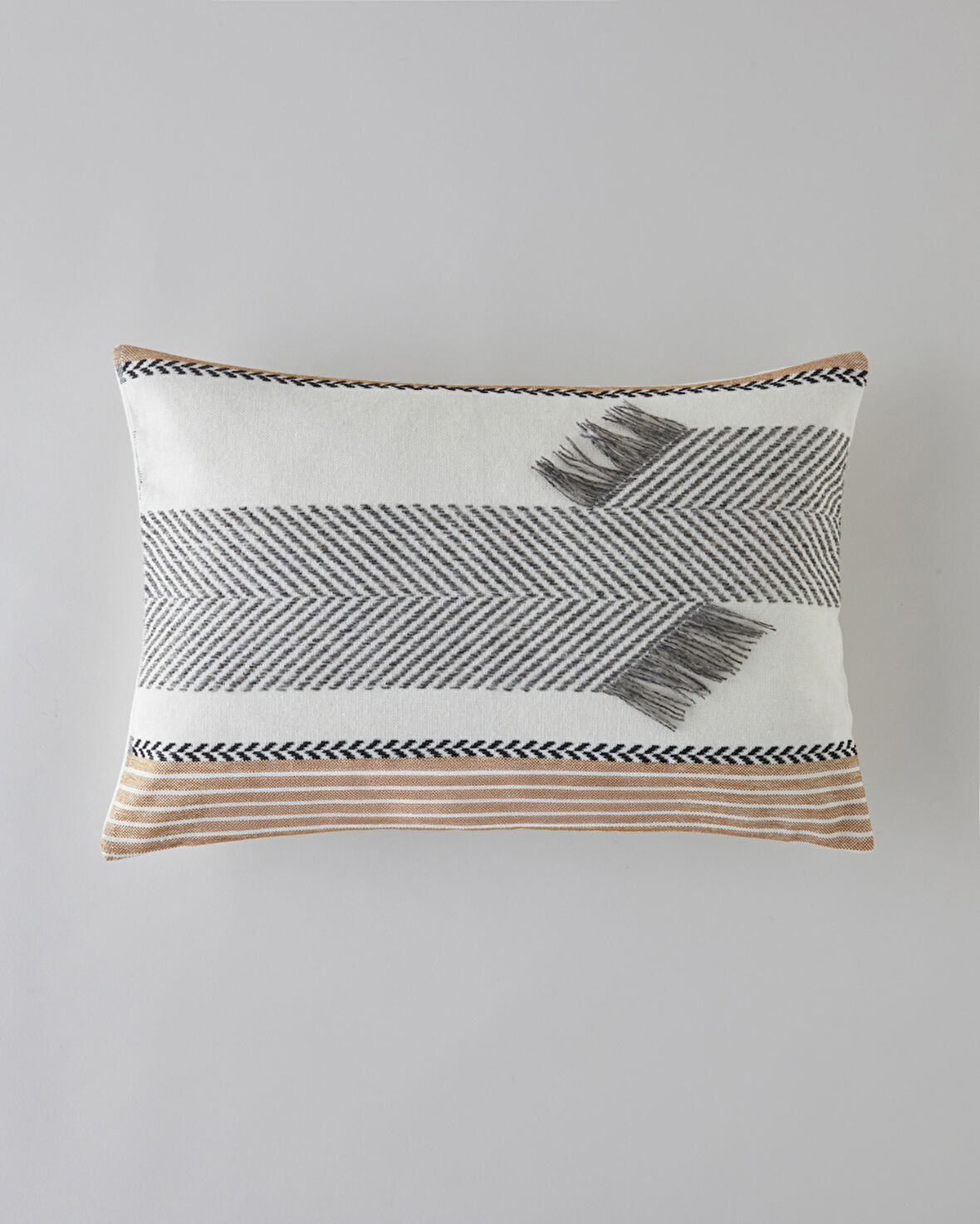 Arnie Dekoratif Kırlent 35x50 cm Ekru