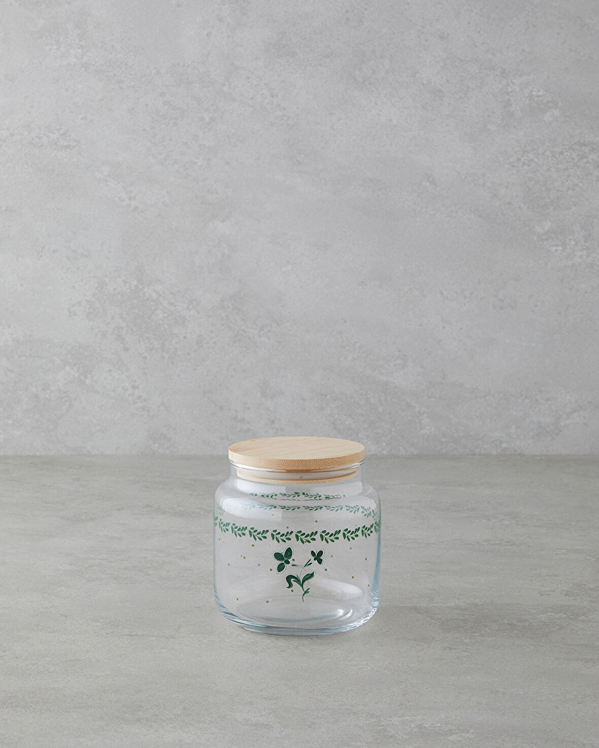 Melie Cam Kavanoz 630 ml Yeşil