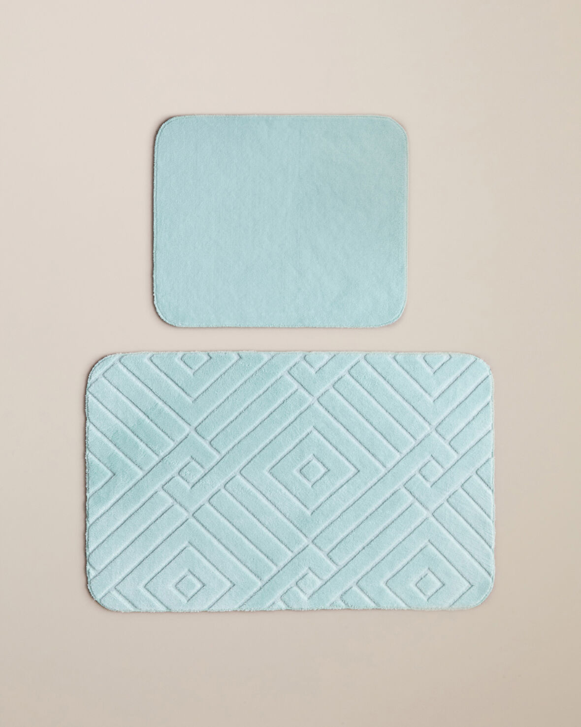 Twillow Banyo Paspası Seti 60x100 cm + 50x60 cm Su Yeşili