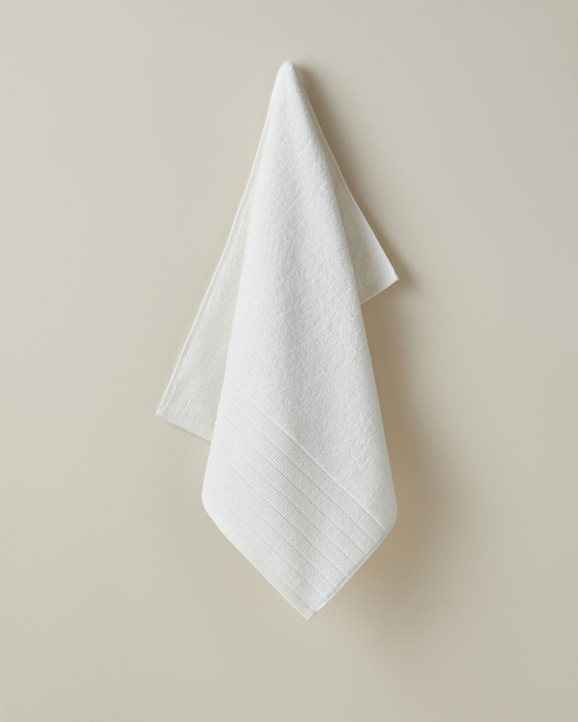 Pure Pamuk Yüz Havlusu 50x80 cm Beyaz