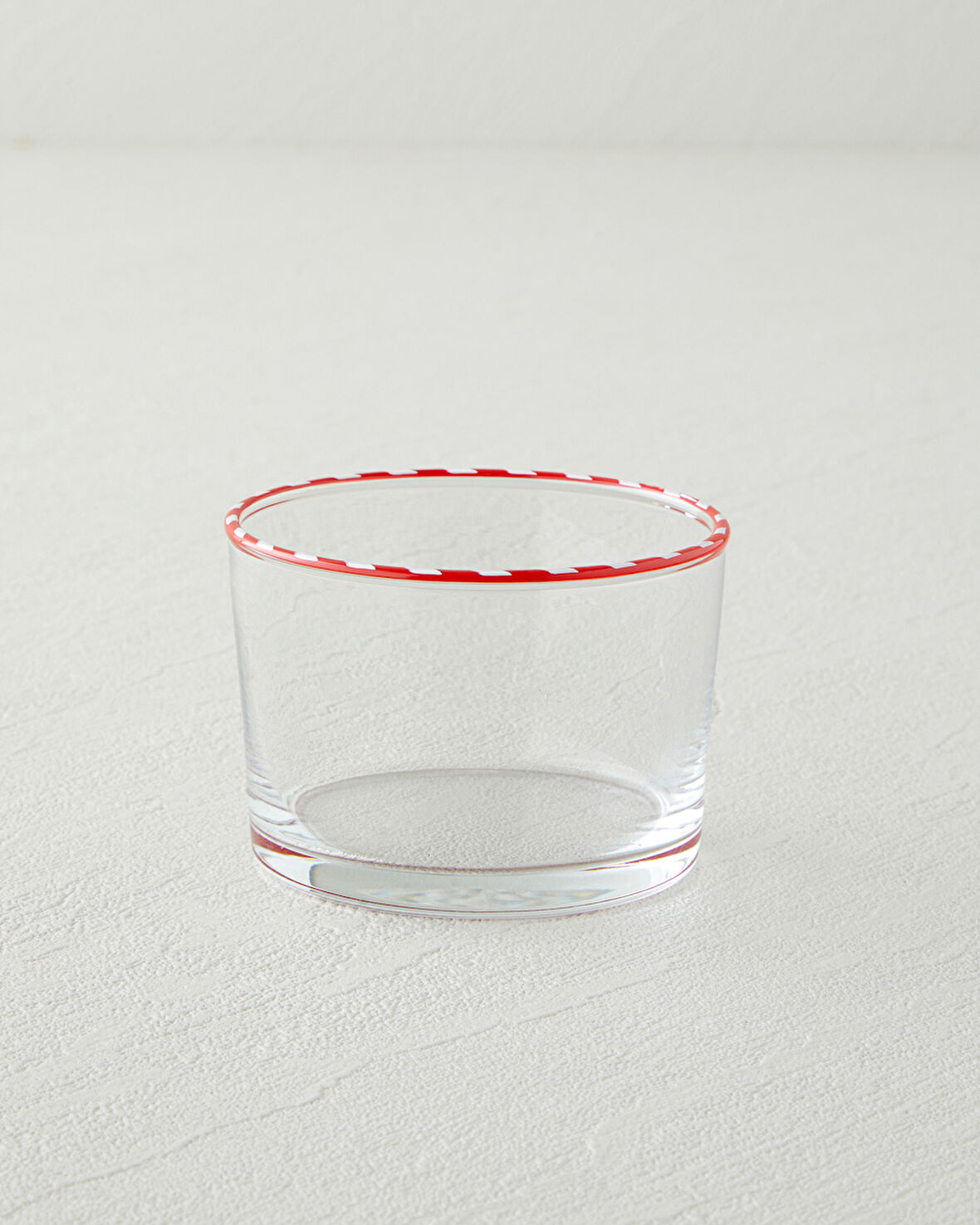 Candy Cane Stripe Cam Çerezlik 8,5 cm Kırmızı