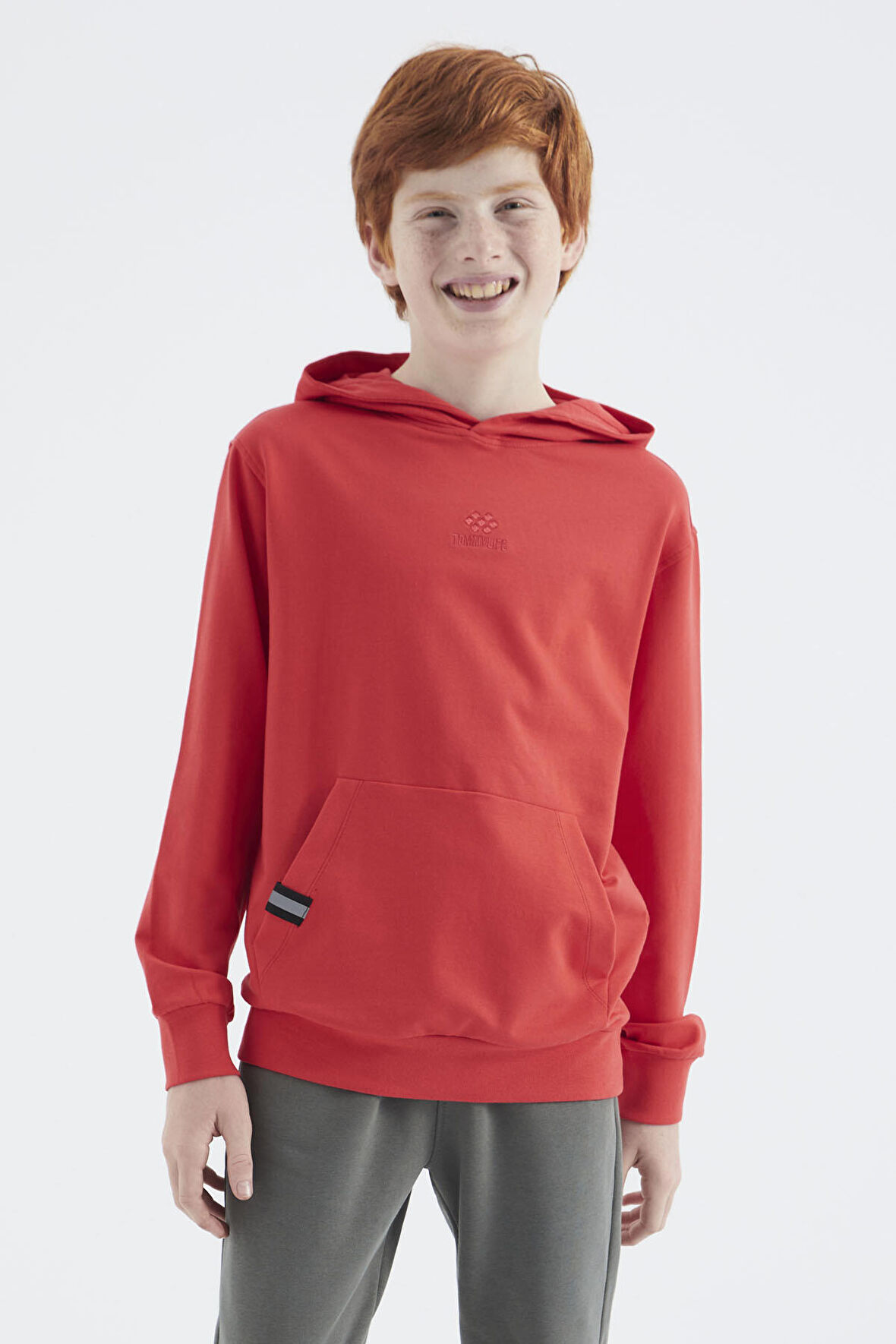 Fiesta Kapüşonlu Erkek Çocuk Sweatshirt - 11177 | 7-8