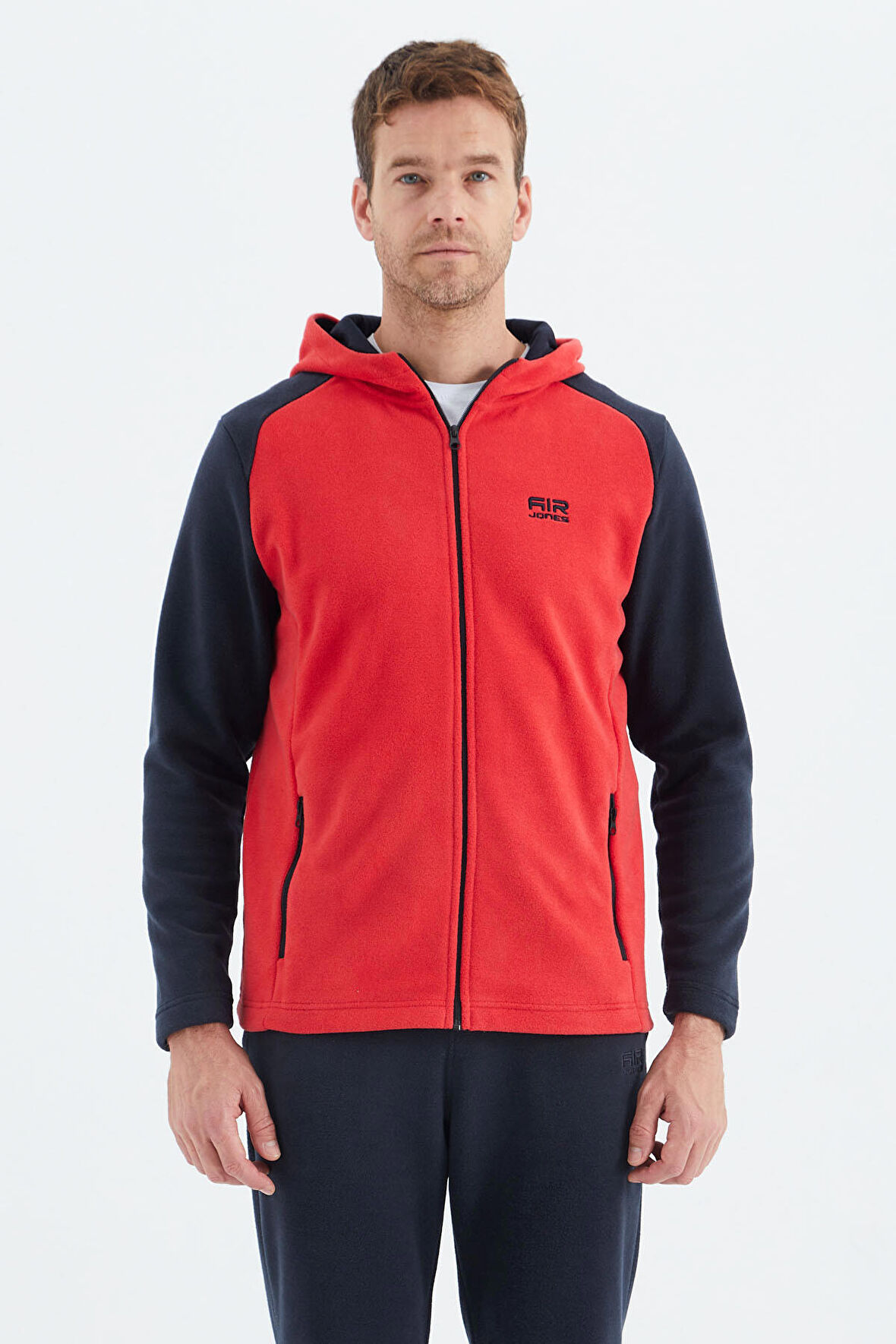 Connell Fiesta Rahat Kalıp Polar Erkek Sweatshirt - 88313 | M
