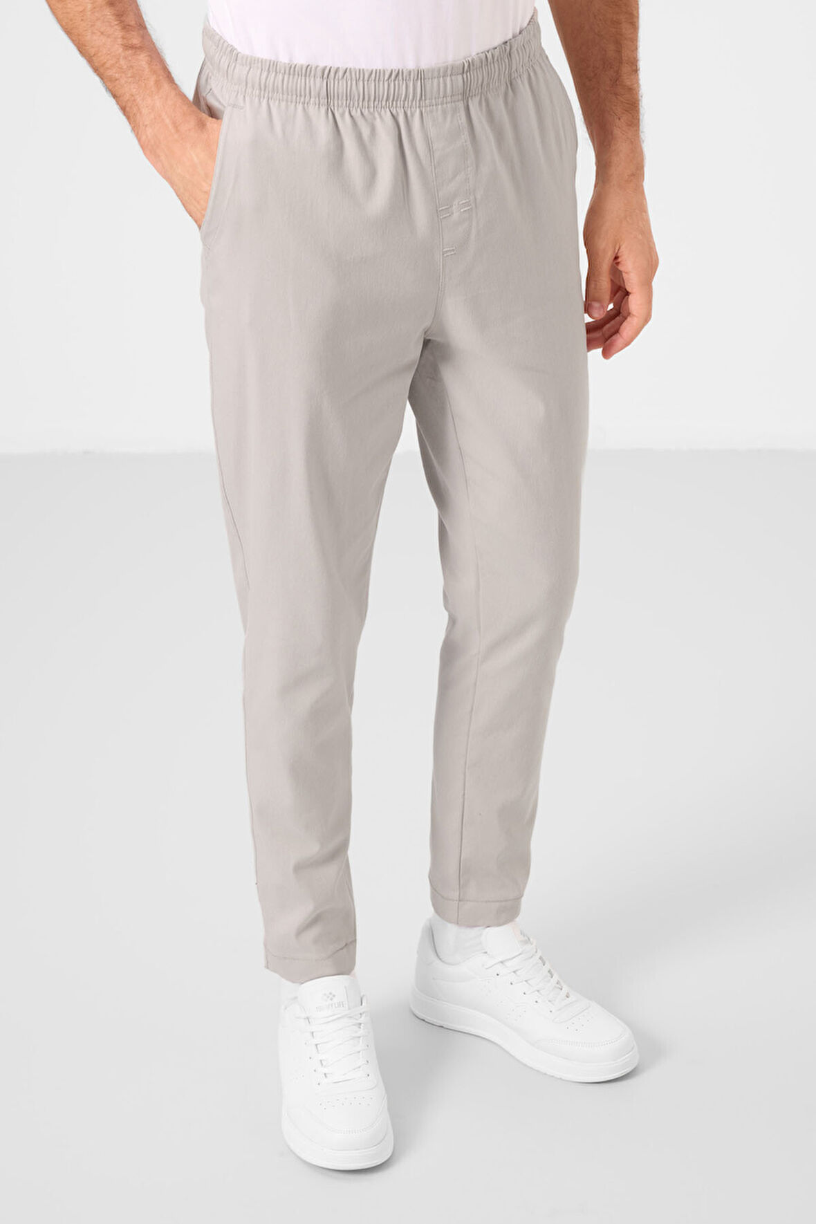 Taş Standart Fit Dokuma Hafif Esnek Chino Erkek Pantolon - 82180