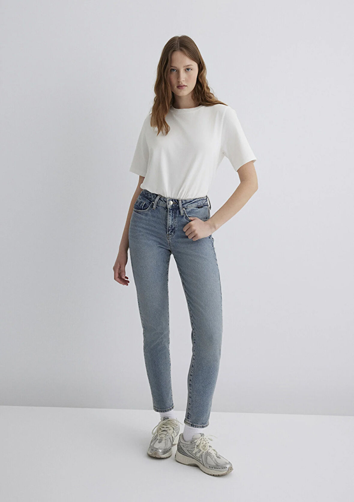 Cindy Classic Denim Açık Mavi Jean Pantolon 100277-86455