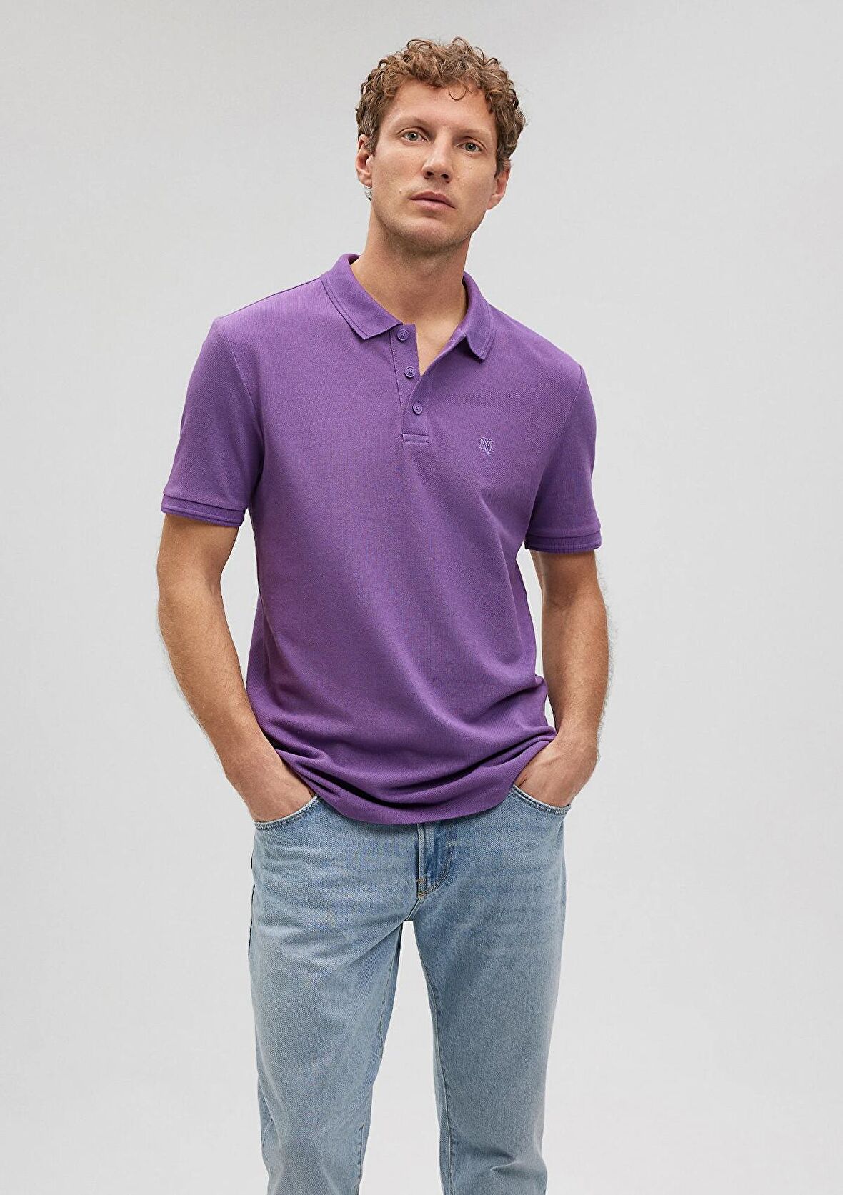 Mor Polo Tişört 064946-70603