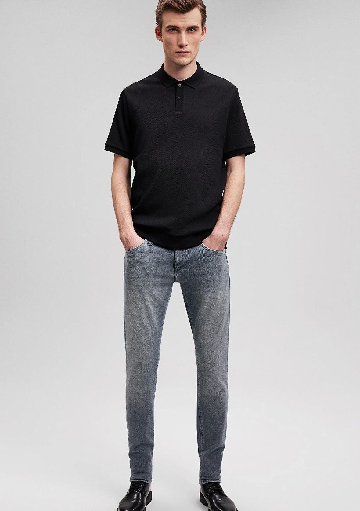 Mavi Siyah Polo Tişört 0611844-900